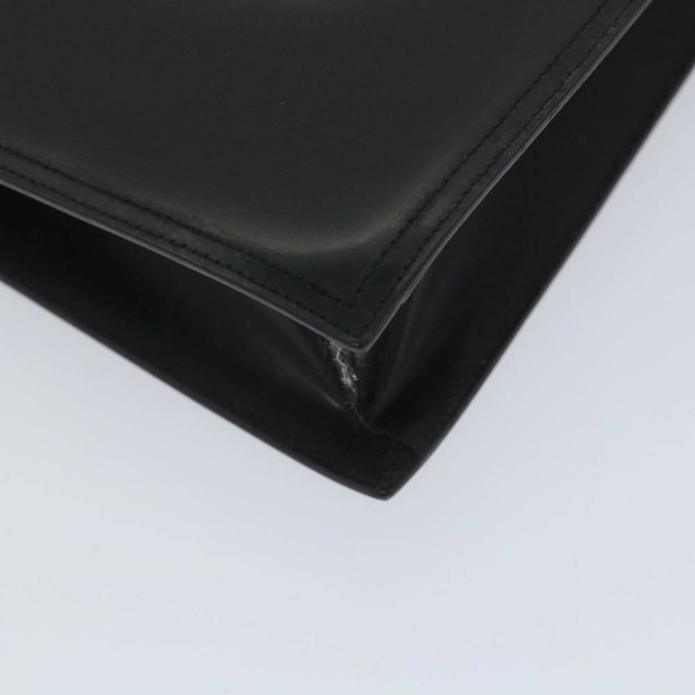 PRADA Hand Bag Leather Black Auth fm2852 - Picture 14 of 16